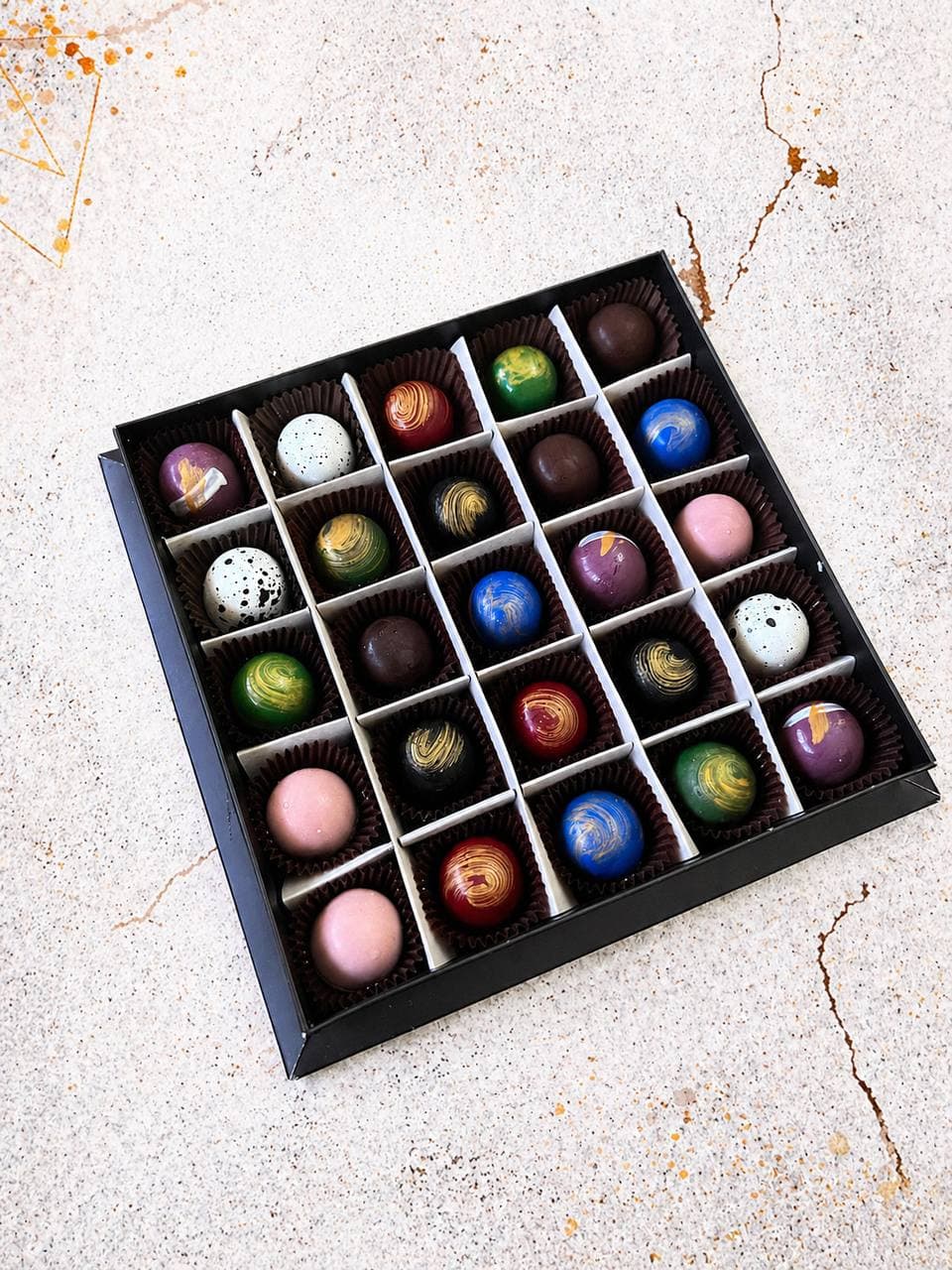 Boîte Bonbons Chocolat 25 pcs