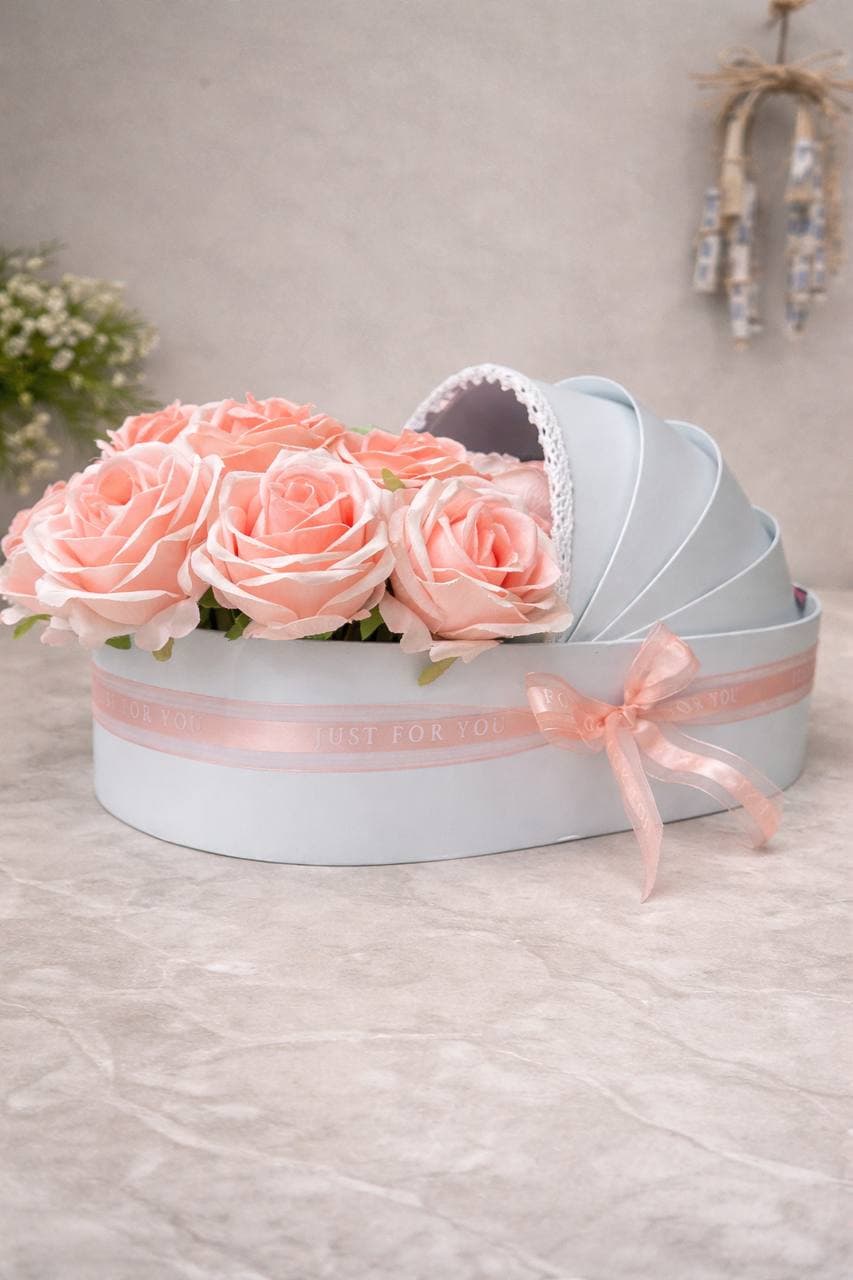 Coffret Floral Naissance Fille - 1