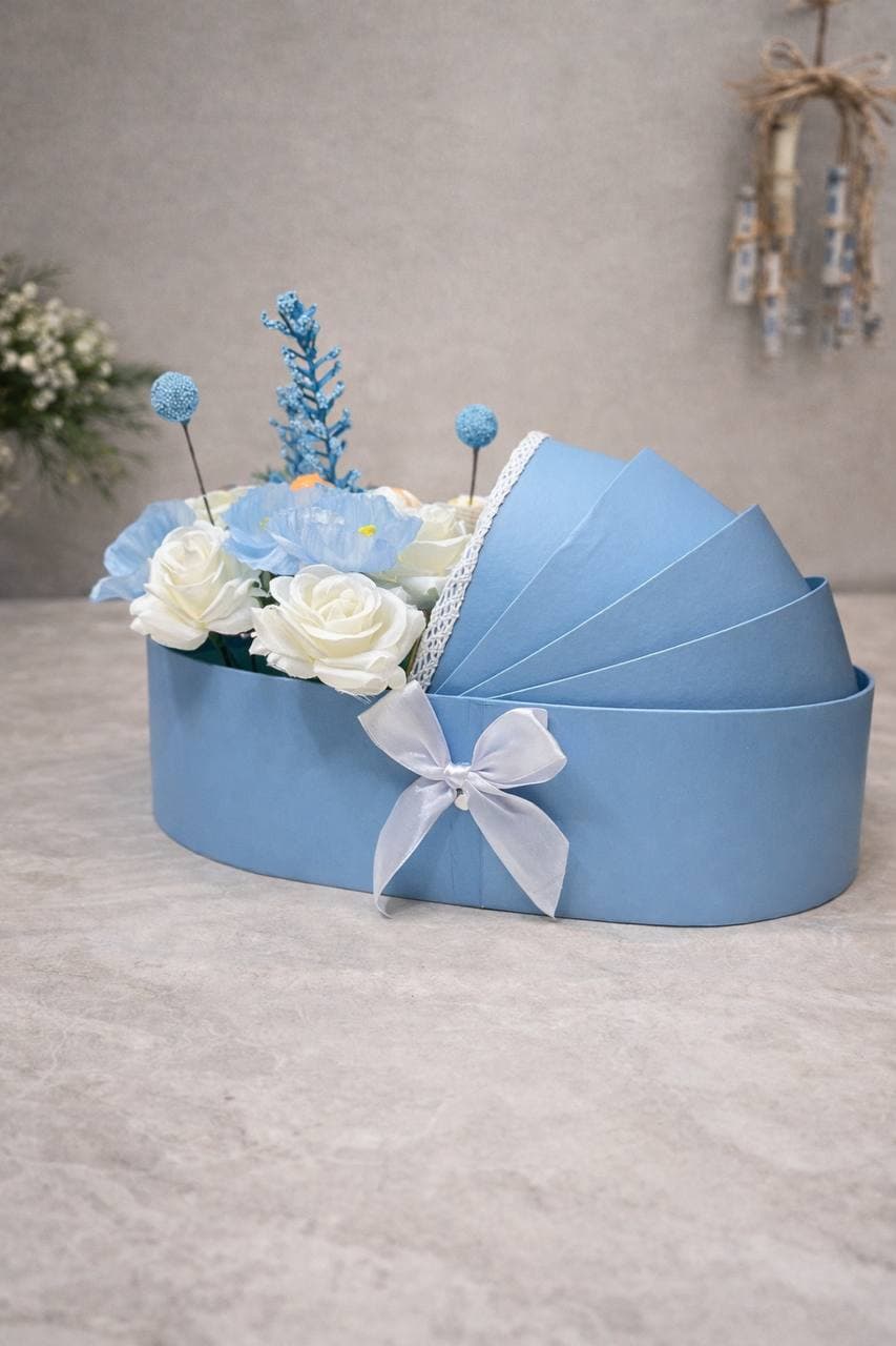 Coffret Floral Naissance Garçon - 2